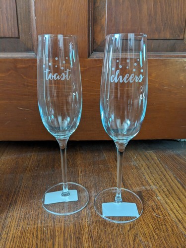 Champagne flutes set 2 - champagne,